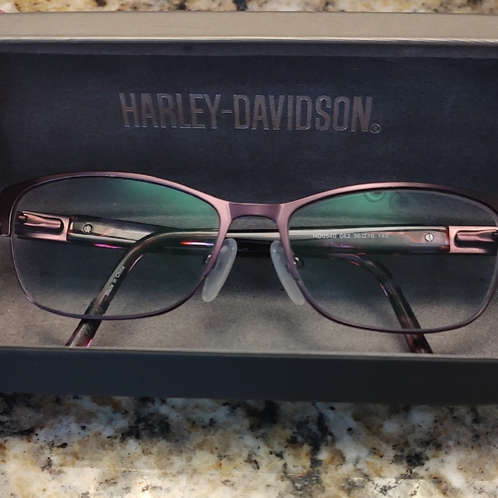 Harley-Davidson Women's Metallic Purple Glasses